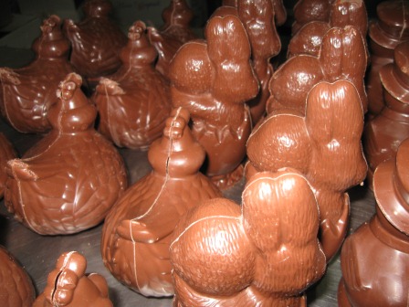 Chocolate eggs